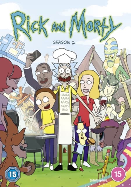 Rick and Morty: Sæson 2 (2 DVD)