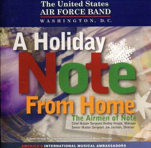 Airmen Of Note: A Holiday Note From Home (CD)