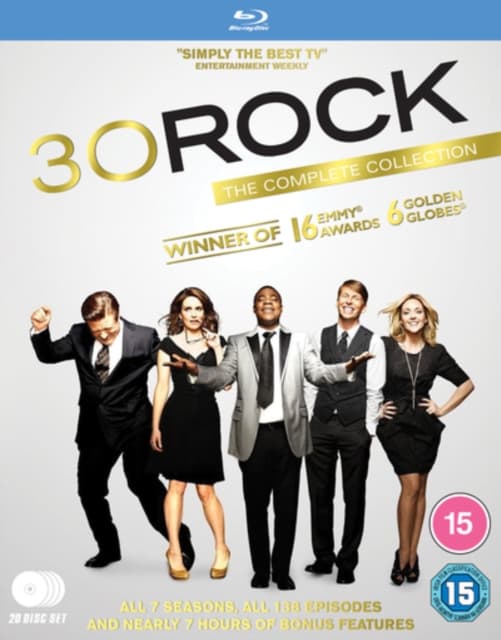 30 Rock: Koko sarja (20 Blu-ray)