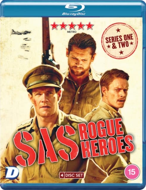 SAS Rogue Heroes: Sæson 1-2 (4 Blu-ray)