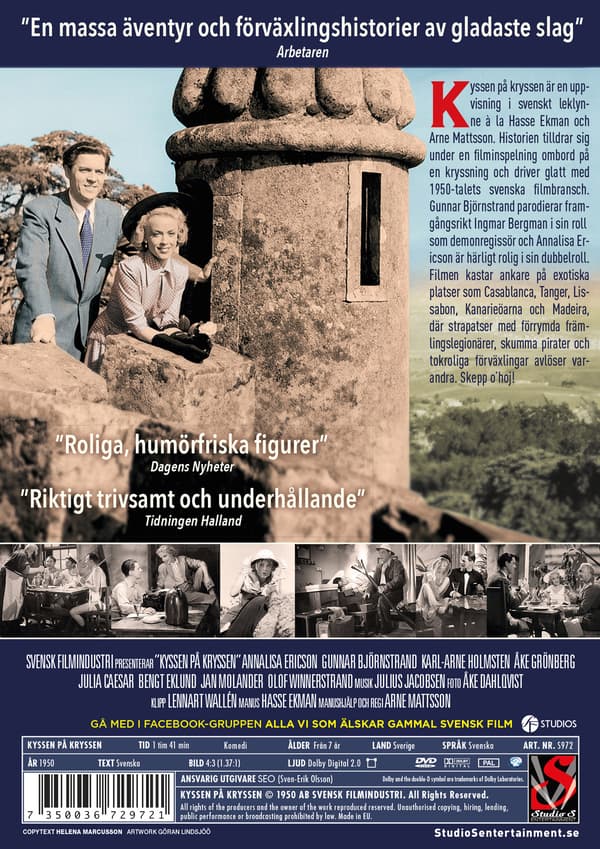 Kysset på krydstogtet (DVD)