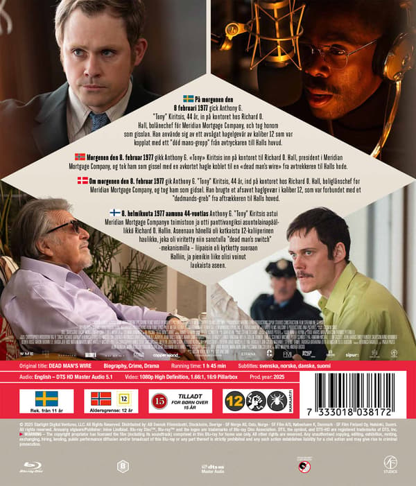 Dead Man's Wire (Blu-ray)