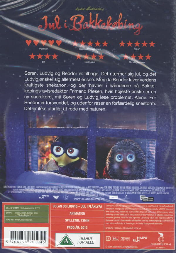 Joulu Flåklypassa (DVD)