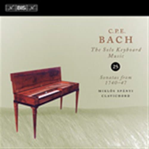 Bach CPE: Solo Keyboard Music Vol 25 (CD)