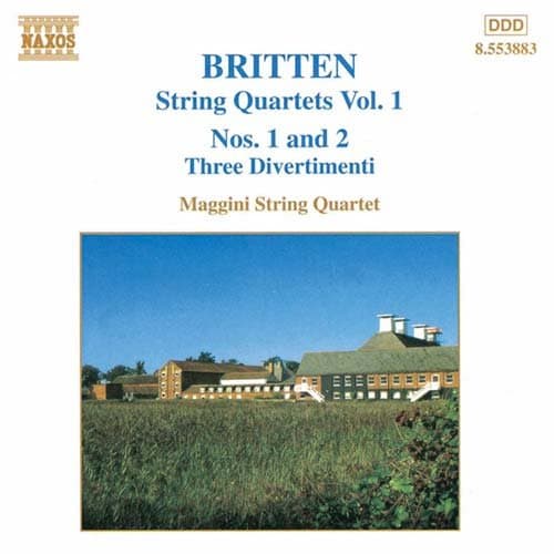 Britten: Jousikvartetot Vol 1 (CD)