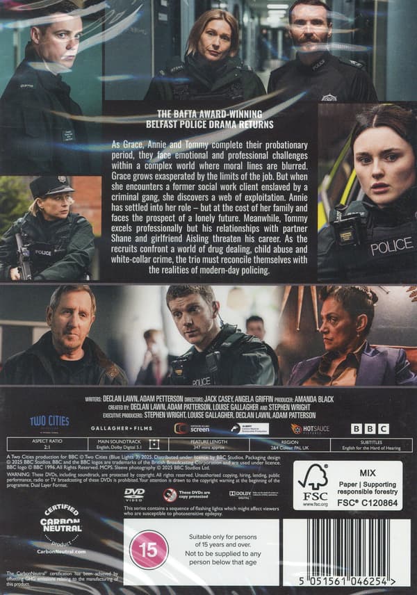 Blue Lights: Sæson 3 / Blue Lights: Series 3 (2 DVD)