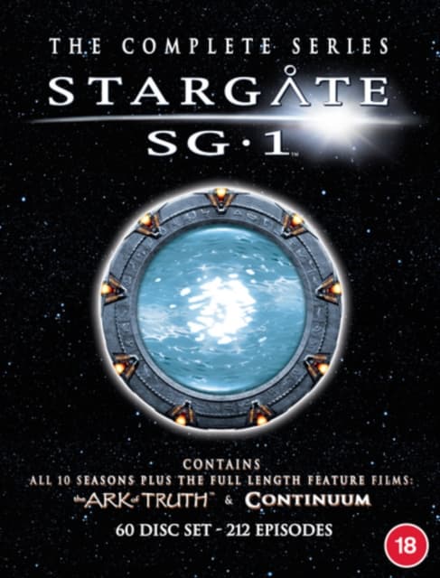 Stargate SG1: Koko sarja (60 DVD)