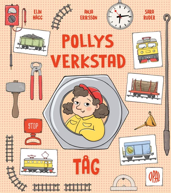 Pollyn työpaja. Juna (Kirja / Sidottu)