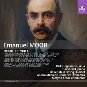 Moor Emanuel: Music For Viola (CD)