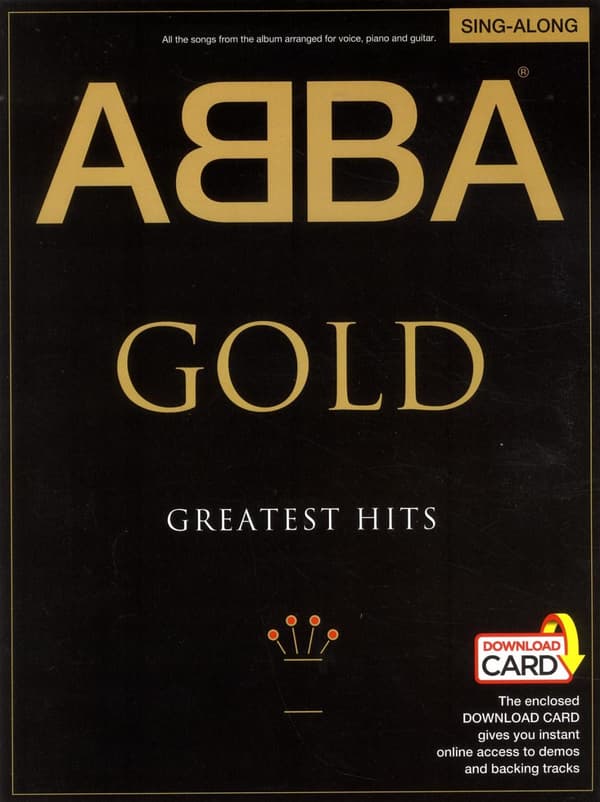Abba Gold, Singalong (Kirja / Nidottu)