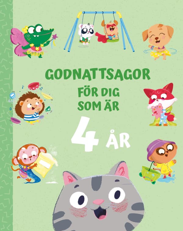 Godnattsagor För Dig Som Är 4 År (Bok / Inbunden)