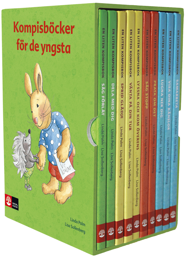 Kompisböcker För De Yngsta, 10 Titlar (Bok / Inbunden)