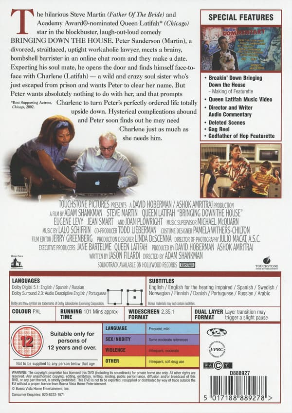 Bringing Down the House (DVD)