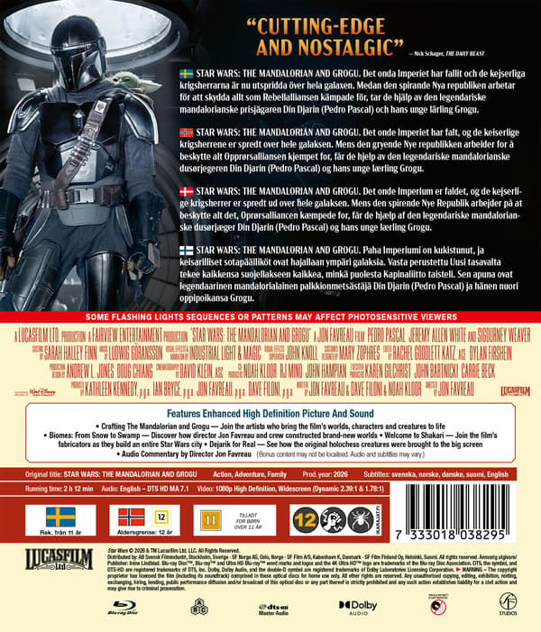 Star Wars: The Mandalorian and Grogu (Blu-ray)