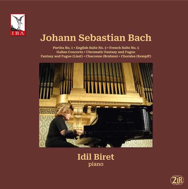 Bach: Soolopianomusiikki (2 vinyyli-LP)
