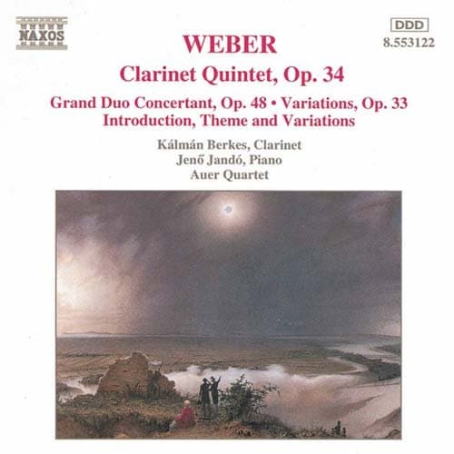 Weber: Klarinetkvintet Op 34 (CD)