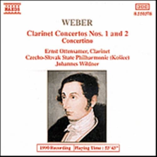 Weber: Clarinet Concertos 1 & 2 (CD)