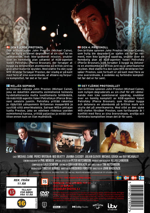 Det fjärde protokollet / The Fourth Protocol (DVD)