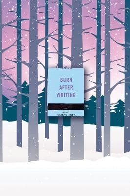 Burn After Writing (snowy Forest) (Bok / Häftad)
