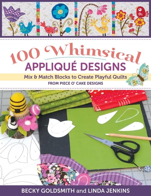 100 Whimsical Applique Designs (Bok / Häftad)
