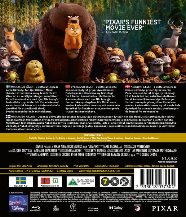 Operation Bäver / Hoppers / Jumpers (Blu-ray)