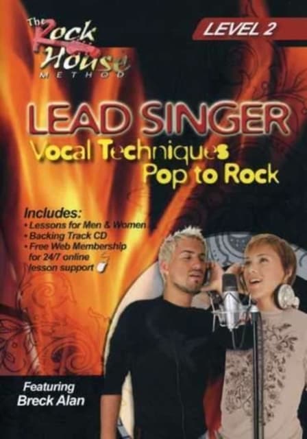 Rock House Method Lead Singer Vocal Tech (DVD)