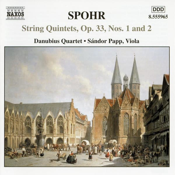 Spohr: Complete string quintets vol 1 (CD)