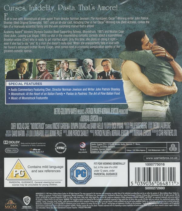 Mångalen / Moonstruck (Blu-ray)