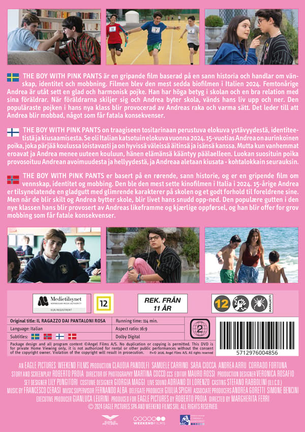 Drengen med de lyserøde bukser (DVD)