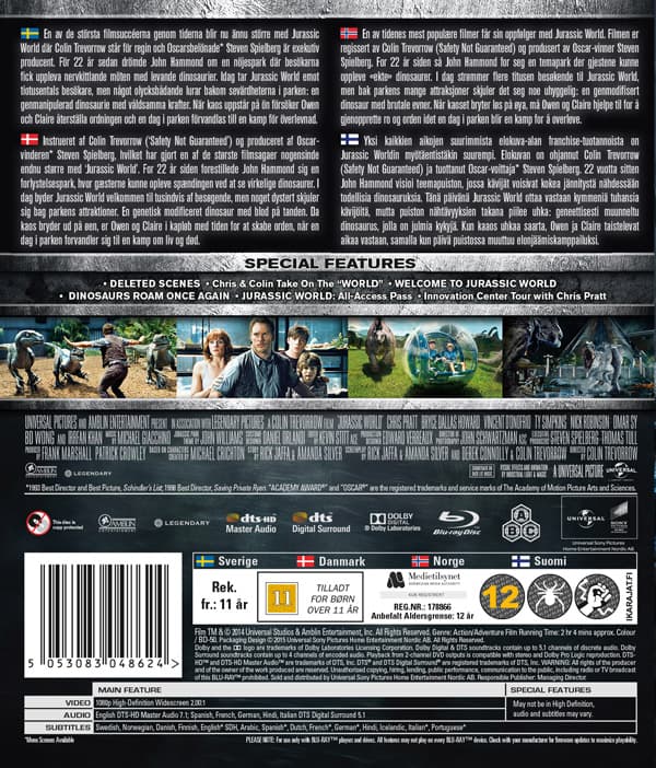 Jurassic World (Blu-ray)