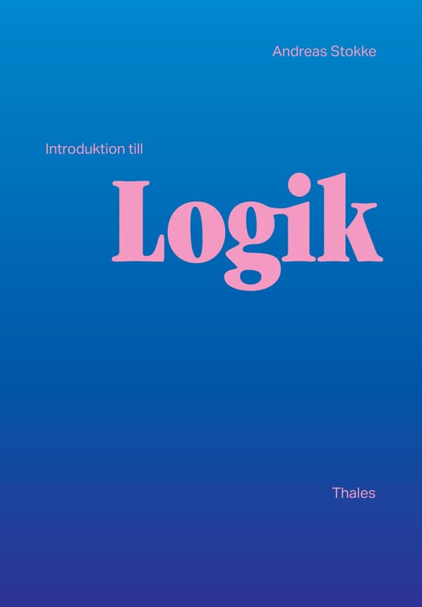 Introduktion Till Logik (Bok / Danskt band)