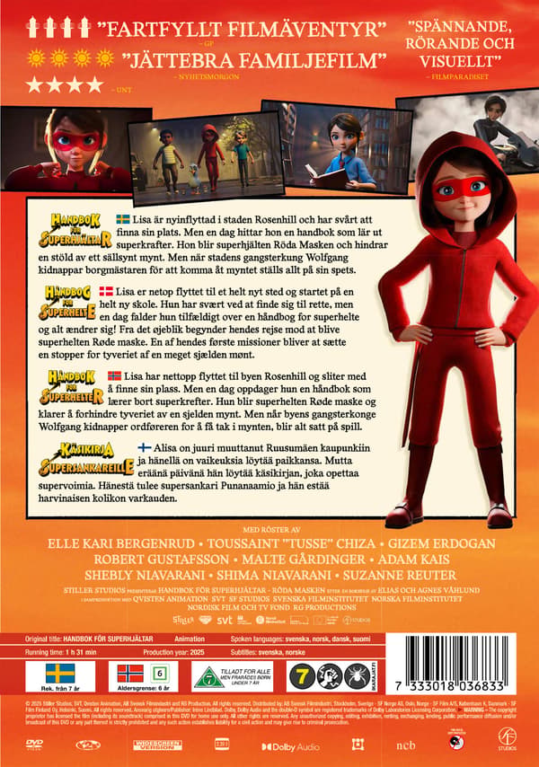 Handbok för superhjältar (DVD)