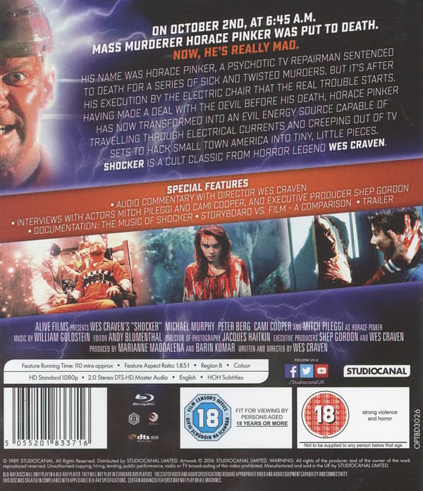 Shocker (Blu-ray)