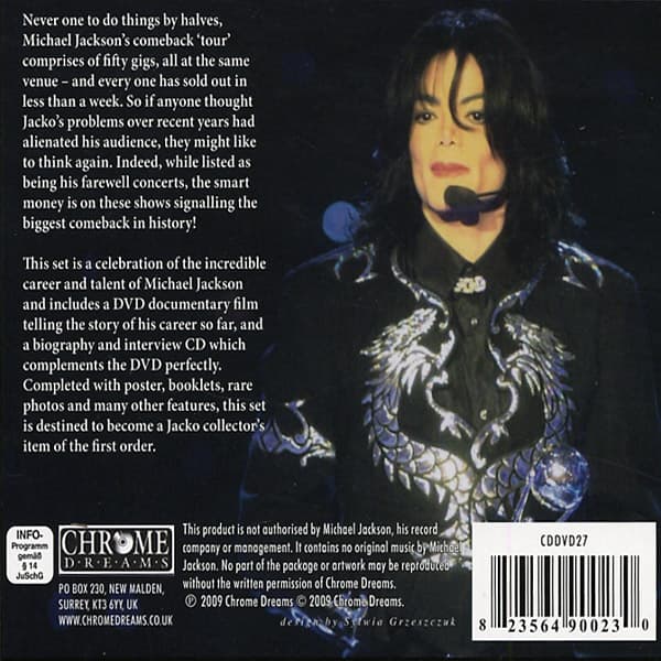 Jackson Michael: Dokument (DVD + CD)