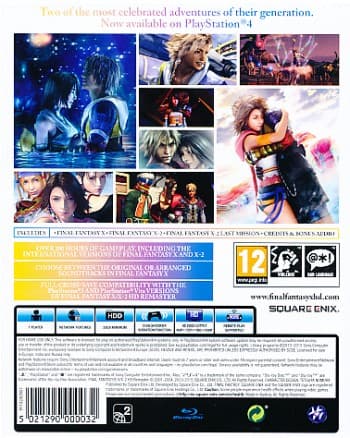 Final Fantasy X/X-2 HD RemasterPS4 (PS4)