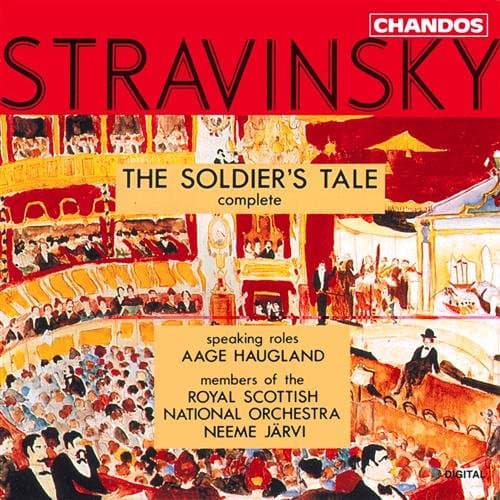 Stravinsky: Sotilaan tarina (CD)
