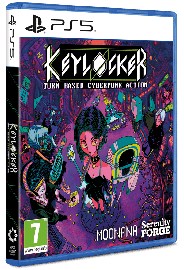 Keylocker - Turn Based Cyberpunk Action