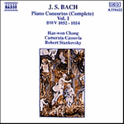 Bach: Klaverkoncerter Vol 1 (CD)