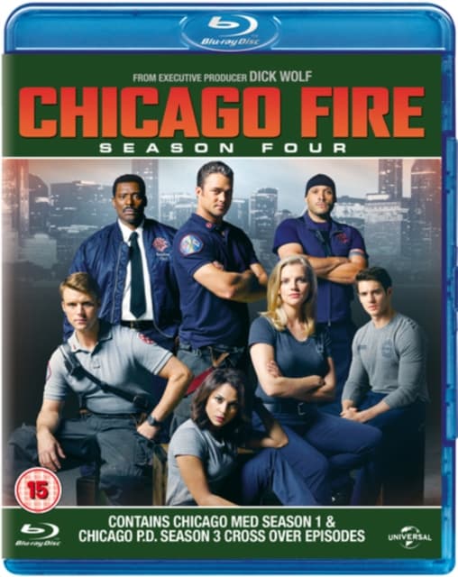Chicago Fire: Kausi neljä (6 Blu-ray)
