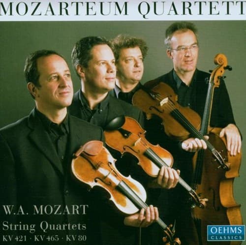 Mozart: String Quartets (Mozarteum Quartett) (CD)