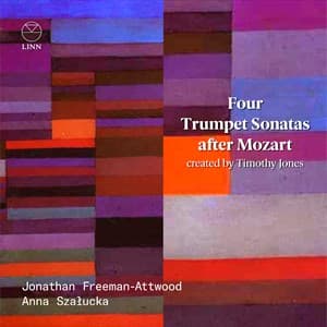 Jones Timothy: Fire trompetsonater efter Mozart (CD)
