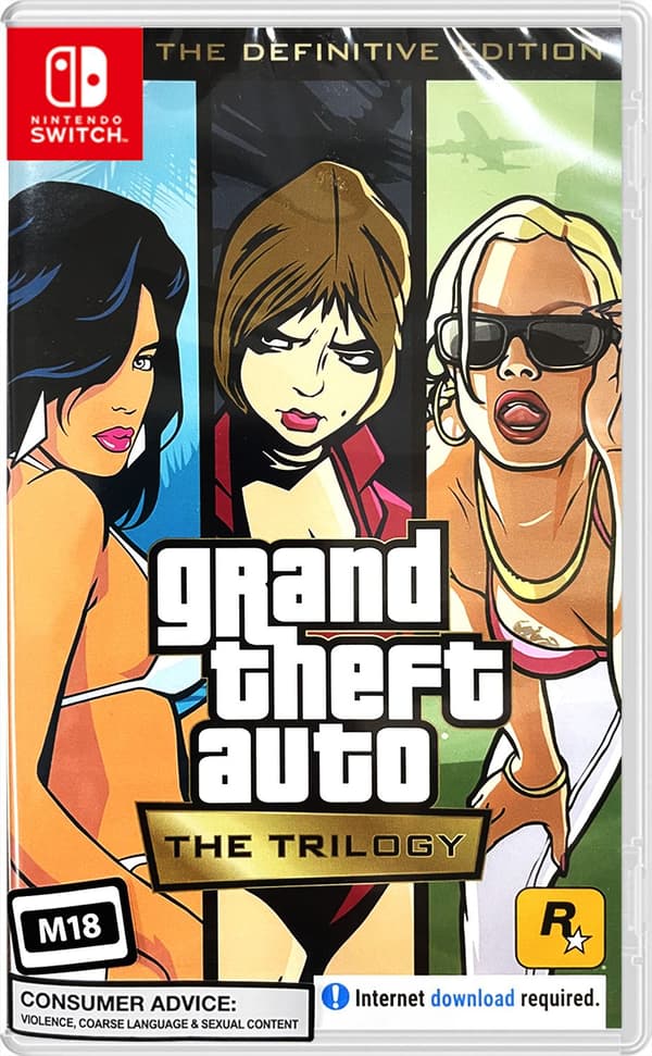 Grand Theft Auto: The Trilogy (The Definitive Ed (Switch)