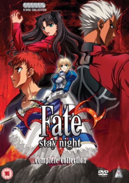 Fate Stay Night: Komplet samling (6 DVD)