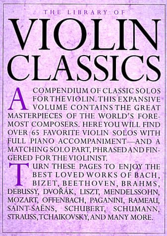 The Library of Violin Classics (Bok / Häftad)