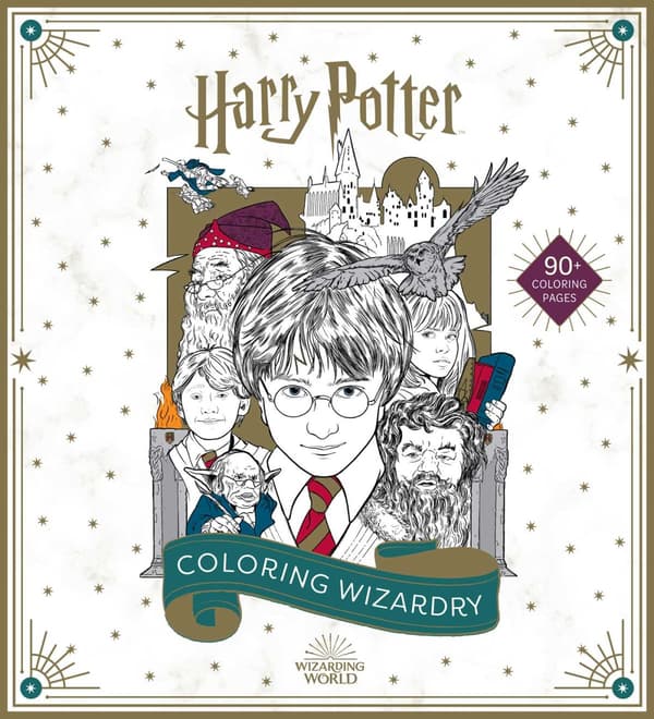 Harry Potter- Coloring Wizardry (Kirja / Nidottu)