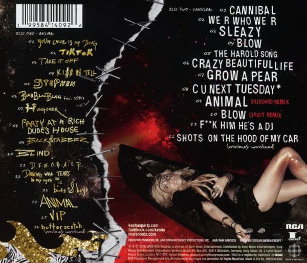 Kesha: Animal + Cannibal (2 CD)