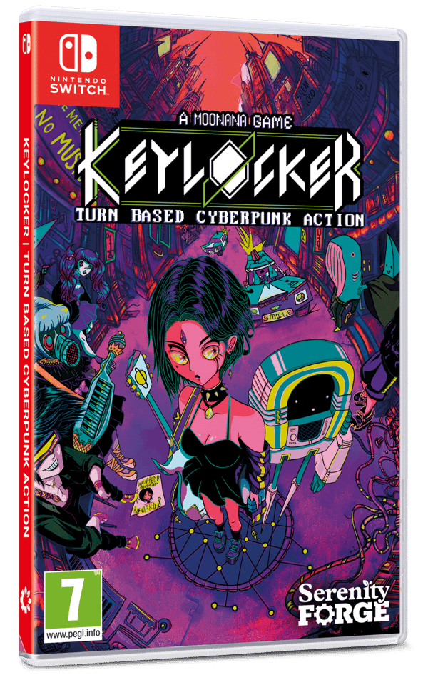 Keylocker - Turn Based Cyberpunk Action (Switch)