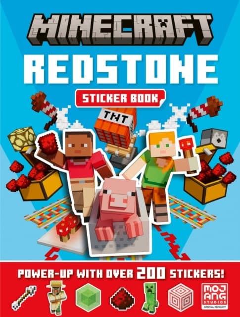 Minecraft Redstone-tarrakirja (Kirja / Nidottu)