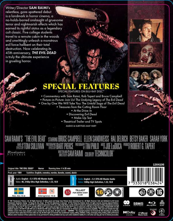 Evil Dead (1981) (4K UHD / Limited Steelbook)