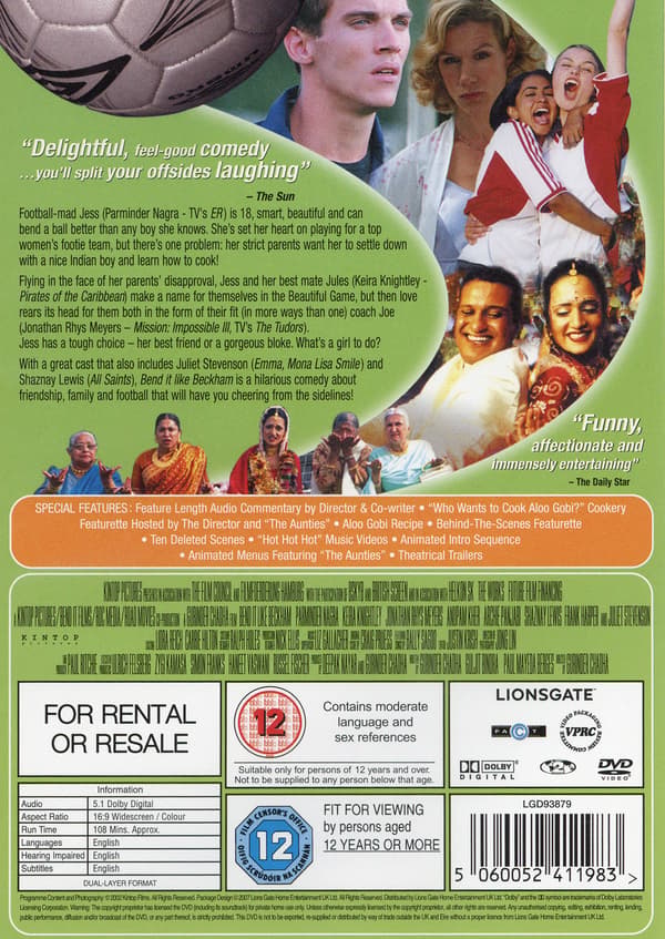 Pelaa kuin Beckham / Bend It Like Beckham (DVD)